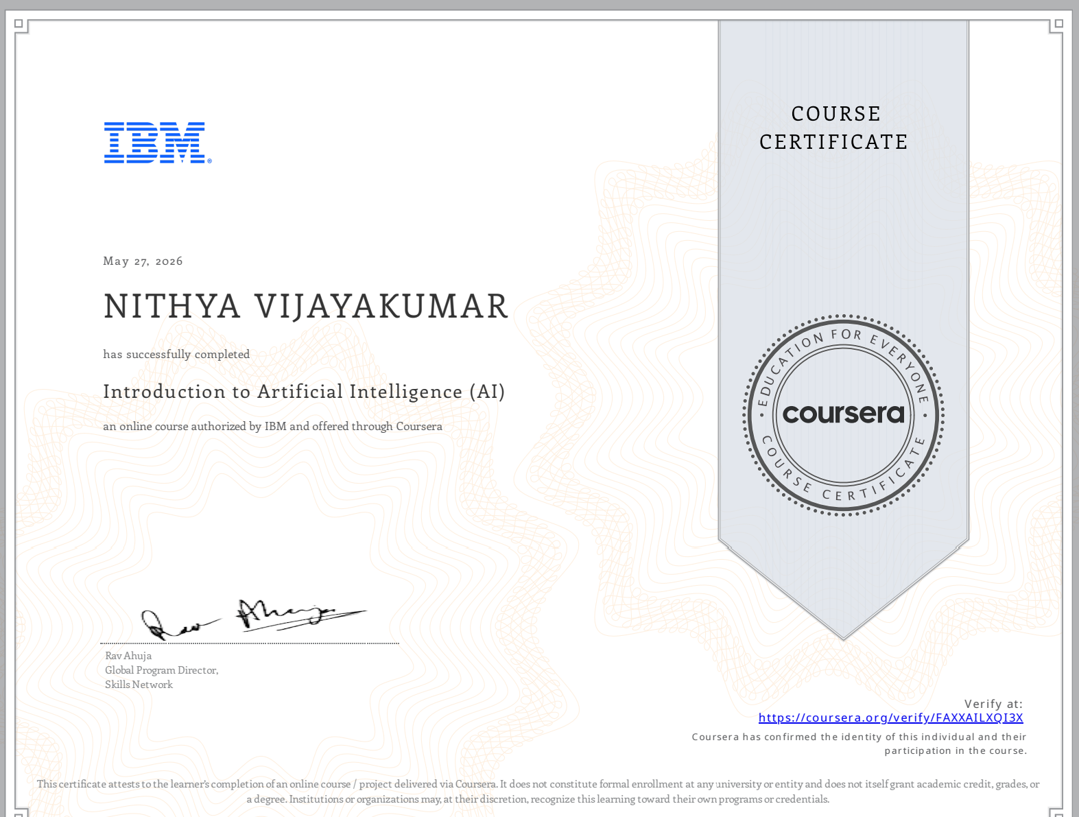 Introduction To AI