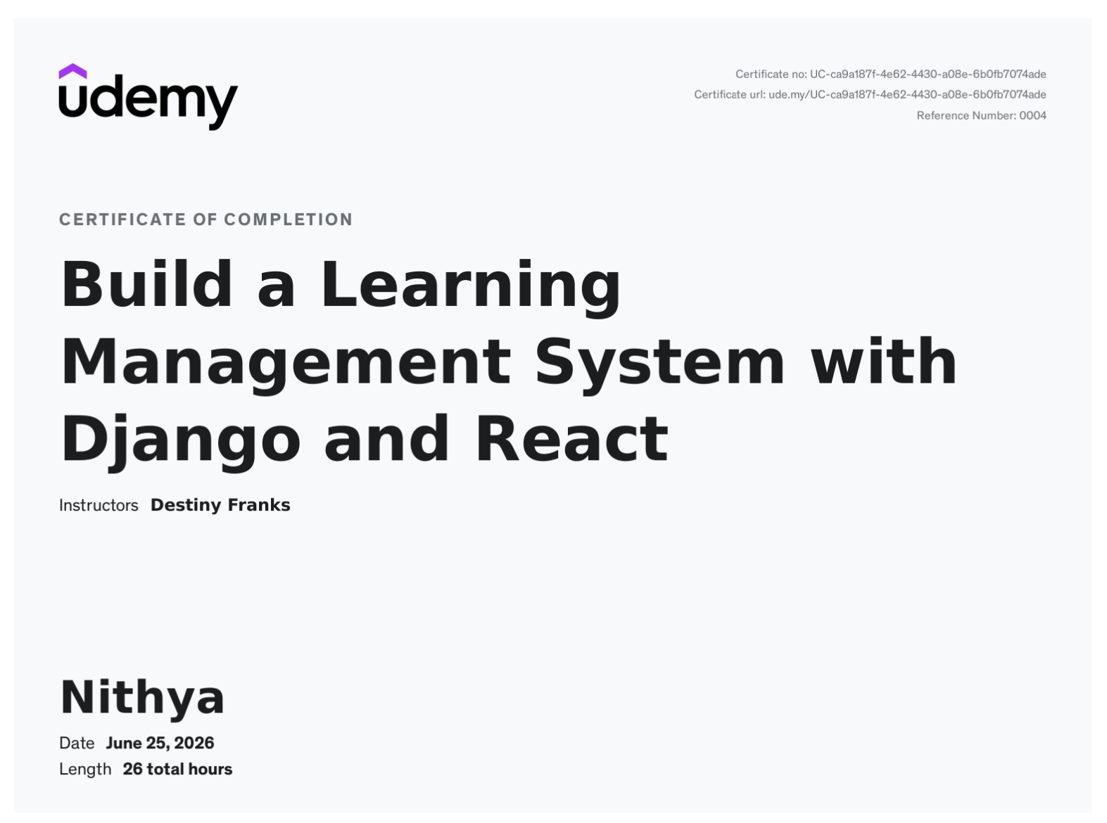 Building a Learning Management System with Django And React